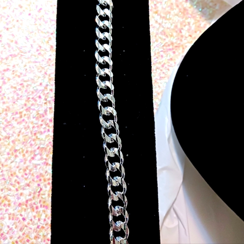 COPY - Mens diamond cut bracelet